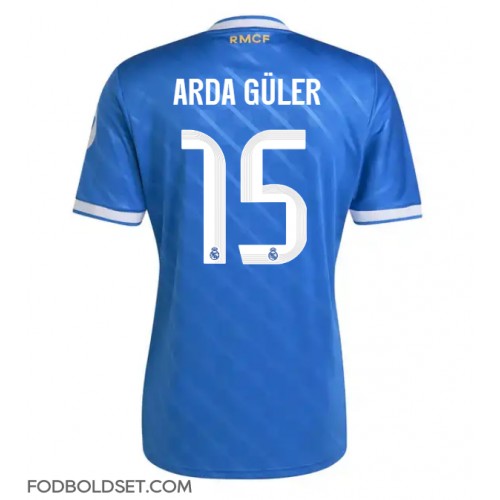 Real Madrid Arda Guler #15 Tredjetrøje 2025-26 Kortærmet